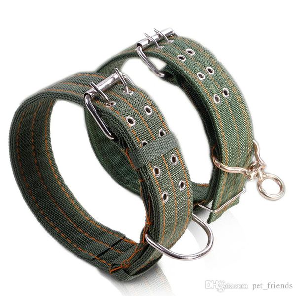 nylon strong canvas large dog collar army green double row adjustable buckle pet collar for medium dog
nylon strong canvas large dog collar army green double row adjustable buckle pet collar for medium dog