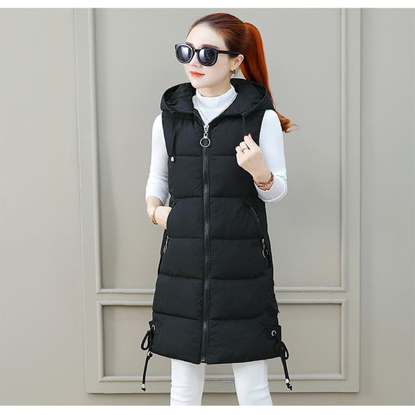 large sizes for women vest winter jacket pocket coat with hood warm casual cotton quilted vest women's slim sleeveless, Black;white
large sizes for women vest winter jacket pocket coat with hood warm casual cotton quilted vest women's slim sleeveless, Black;white