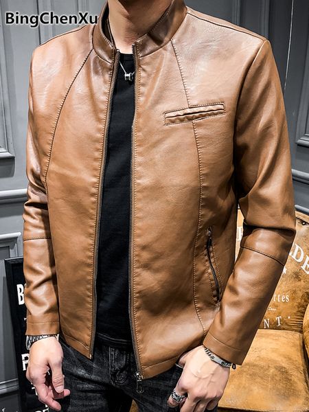 men's bomber leather jackets male casual pilot faux leather jacket coat men's fashion windbreakers jaqueta masculina couro 1186, Black
men's bomber leather jackets male casual pilot faux leather jacket coat men's fashion windbreakers jaqueta masculina couro 1186, Black