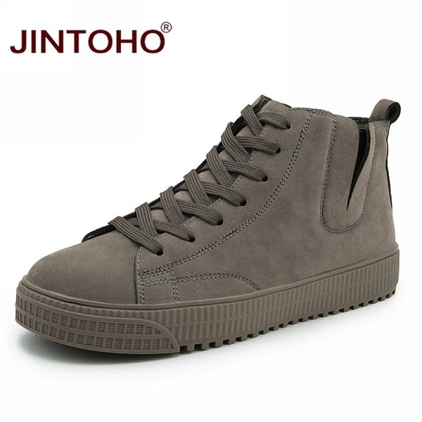 jintoho winter men shoes fashion brown leather boots for men casual snow boots men winter boots casual leather shoes, Black
jintoho winter men shoes fashion brown leather boots for men casual snow boots men winter boots casual leather shoes, Black