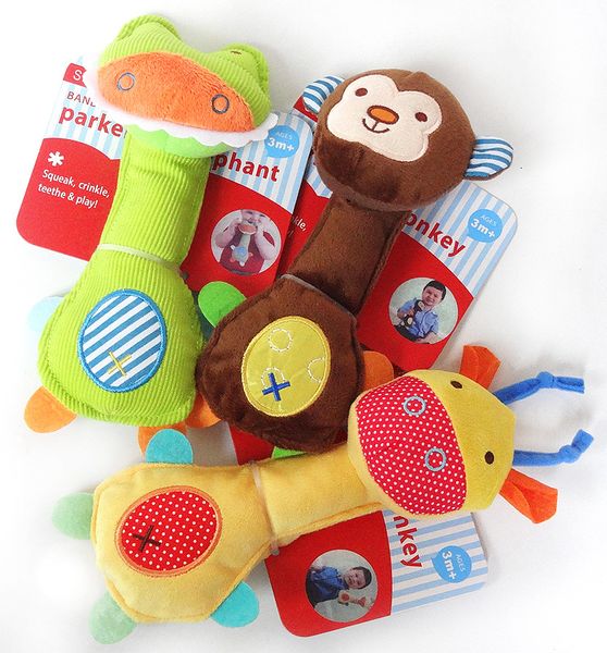 wholesales baby hand bell built-in bb hand grab bar super cute cartoon animal plush toy hand puppet infant toys gift
wholesales baby hand bell built-in bb hand grab bar super cute cartoon animal plush toy hand puppet infant toys gift