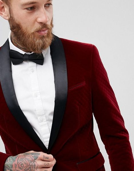 fashion velveteen groom tuxedos shawl lapel groomsmen mens wedding dress man jacket blazer prom dinner 2 piece suit(jacket+pants+tie) a69, Black;gray
fashion velveteen groom tuxedos shawl lapel groomsmen mens wedding dress man jacket blazer prom dinner 2 piece suit(jacket+pants+tie) a69, Black;gray