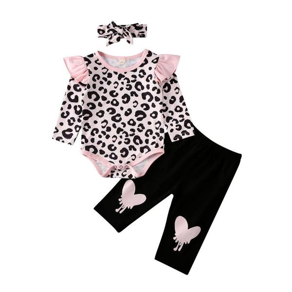 2020 newborn kid baby girl ruffle leopard romper pants headband outfit clothes 3pcs set, White
2020 newborn kid baby girl ruffle leopard romper pants headband outfit clothes 3pcs set, White