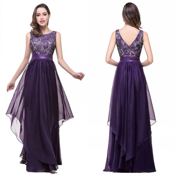 4 colors vintage lace evening dresses purple floor length chiffon prom dresses formal party gown v cut back cps251, Black;red
4 colors vintage lace evening dresses purple floor length chiffon prom dresses formal party gown v cut back cps251, Black;red