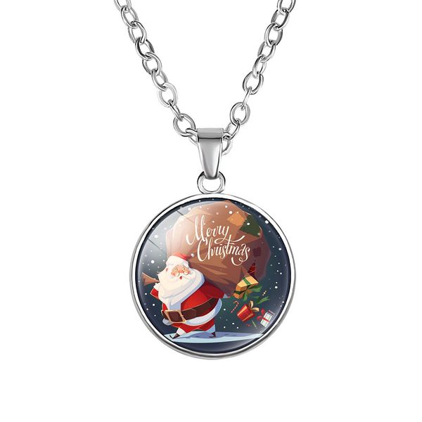 fashion merry christmas cartoon necklace for women men kids reindeer tree santa claus bell snowman pendant chains festival jewelry, Silver
fashion merry christmas cartoon necklace for women men kids reindeer tree santa claus bell snowman pendant chains festival jewelry, Silver