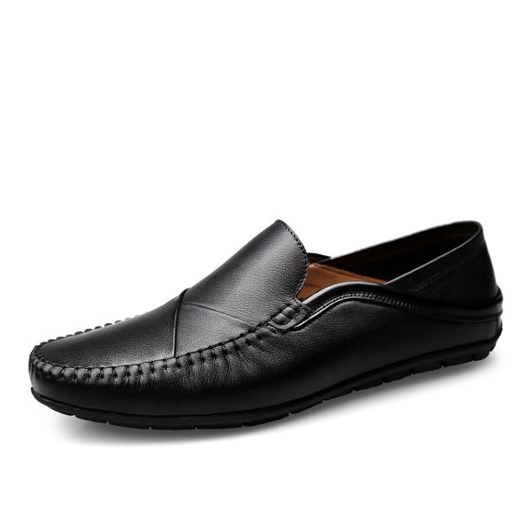 2020 italian mens shoes casual summer men loafers split leather moccasins comfy breathable slip on boat shoes *, Black
2020 italian mens shoes casual summer men loafers split leather moccasins comfy breathable slip on boat shoes *, Black