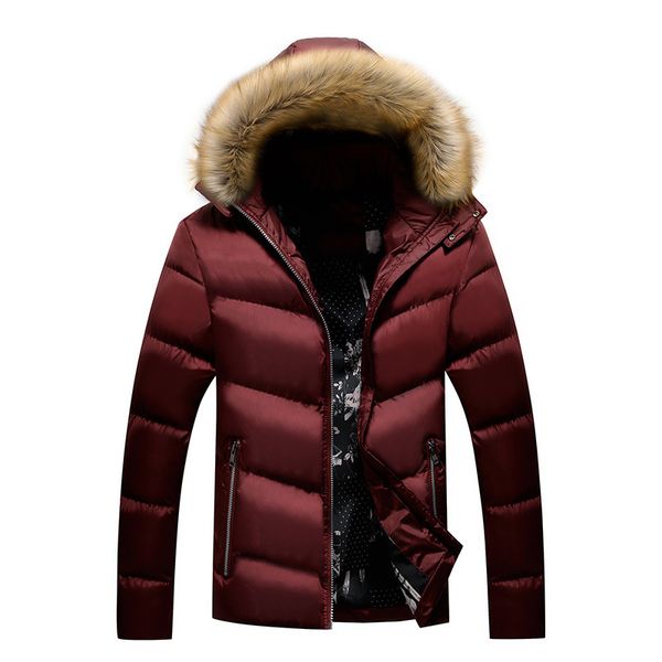 new arrival winter jacket men fur collar men cotton padded jacket thicken warm coat waterproof windproof overcoat plus size 5xl, Black
new arrival winter jacket men fur collar men cotton padded jacket thicken warm coat waterproof windproof overcoat plus size 5xl, Black