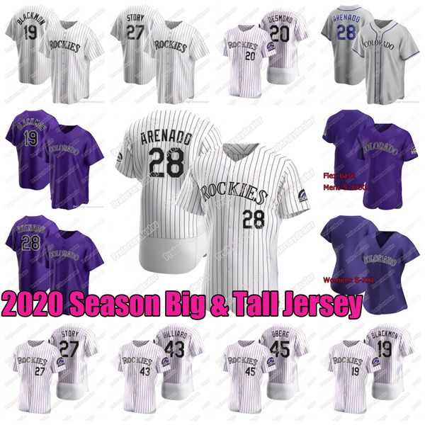 28 nolan arenado 2020 big & tall jersey charlie blackmon trevor story ryan mcmahon kyle and ian desmond daniel murphy garrett hampson, Blue;black
28 nolan arenado 2020 big & tall jersey charlie blackmon trevor story ryan mcmahon kyle and ian desmond daniel murphy garrett hampson, Blue;black