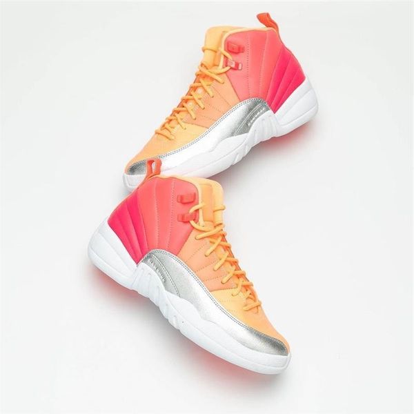 2019 air authentic 12 gs punch xii wmns womens basketball shoes racer pink 12s 510815-601 real carbon fiber sports shoes 5-11, Black
2019 air authentic 12 gs punch xii wmns womens basketball shoes racer pink 12s 510815-601 real carbon fiber sports shoes 5-11, Black