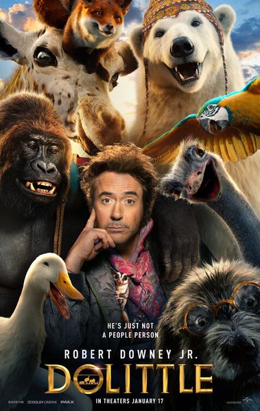 dolittle poster silk art new movie 01