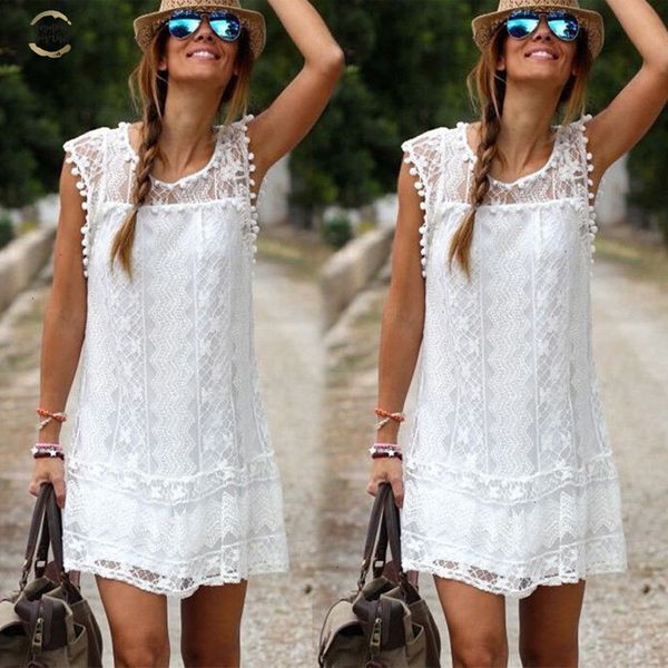 women summer dress ladies sleeveless tassels floral lace mini dress evening party dresses fashion tunics designer clothes, Black;gray
women summer dress ladies sleeveless tassels floral lace mini dress evening party dresses fashion tunics designer clothes, Black;gray