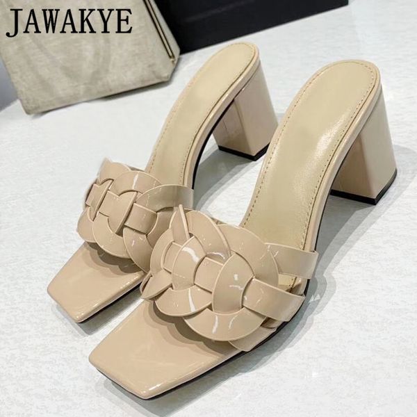 new cross braid chunky high heels leather mules square toe slippers women designer sandals high heel shoes woman zapatos mujer, Black
new cross braid chunky high heels leather mules square toe slippers women designer sandals high heel shoes woman zapatos mujer, Black