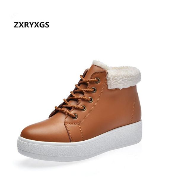 2018 new winter snow boots women boots fashion casual shoes thick bottom warm plus velvet genuine leather shoes ankle, Black
2018 new winter snow boots women boots fashion casual shoes thick bottom warm plus velvet genuine leather shoes ankle, Black