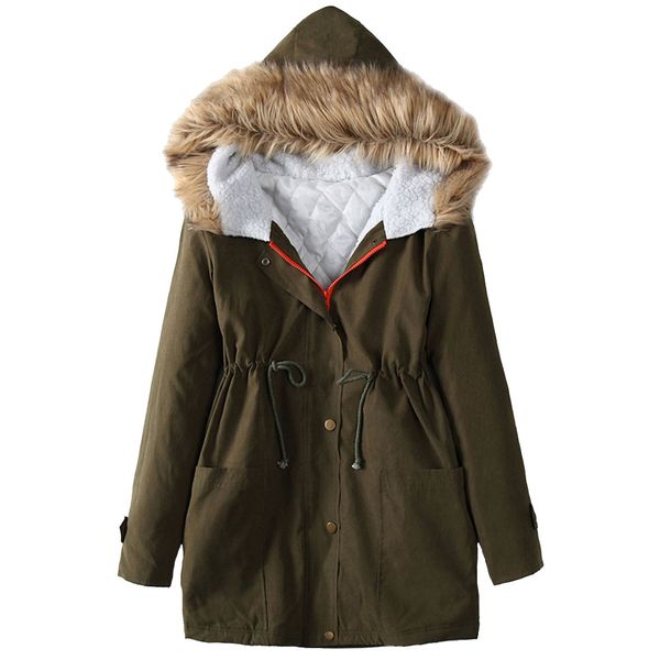 women winter fleece long sleeve hooded outdoor wind warm zip pocket jacket overcoat outdoor sport causal party winter coat19oct3, Black
women winter fleece long sleeve hooded outdoor wind warm zip pocket jacket overcoat outdoor sport causal party winter coat19oct3, Black