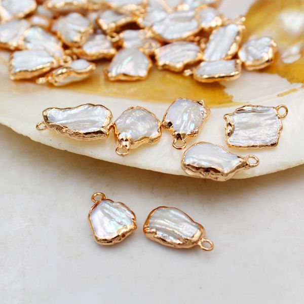 natural irregular pearl shell connector fashion jewelry diy bracelet necklace charm jewelry making
natural irregular pearl shell connector fashion jewelry diy bracelet necklace charm jewelry making