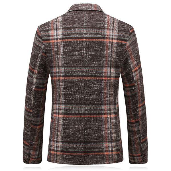 autumn winter models classic retro plaid suit jacket fashion slim men casual dress blazer gray brown quality business blazer men, White;black
autumn winter models classic retro plaid suit jacket fashion slim men casual dress blazer gray brown quality business blazer men, White;black