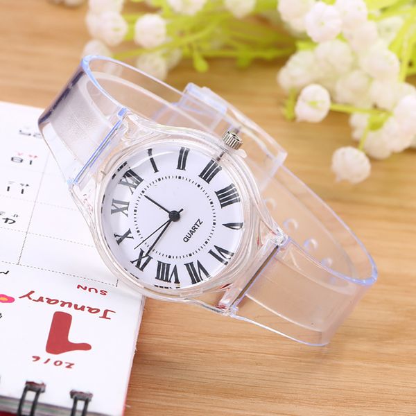 crystal watch cartoon novelty transparent silicone strap classic electronic watch for student women wrist, Slivery;brown
crystal watch cartoon novelty transparent silicone strap classic electronic watch for student women wrist, Slivery;brown
