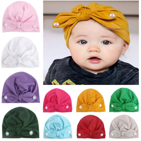 new infant baby hat bowknot headwear child toddler kids beanies turban hats children bead knot hat a749, Yellow
new infant baby hat bowknot headwear child toddler kids beanies turban hats children bead knot hat a749, Yellow