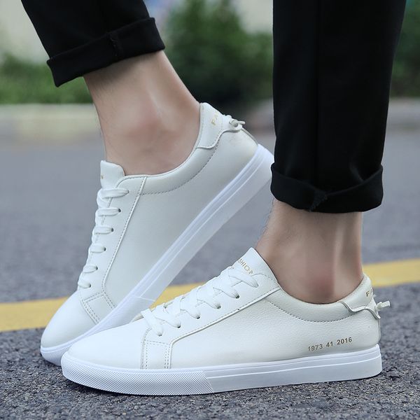 spring and autumn straps flat white shoes students leisure travel sports korean version simple youth waterproof men's shoes, Black
spring and autumn straps flat white shoes students leisure travel sports korean version simple youth waterproof men's shoes, Black