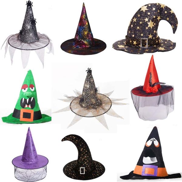 party hats lace veil witch hat wizard caps halloween masquerade props hallowmas carnival
party hats lace veil witch hat wizard caps halloween masquerade props hallowmas carnival