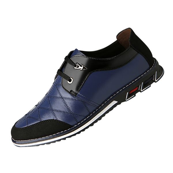 fashion men flats casual shoes loafers business luxury leather lace-up driving shoes footwear zapatillas hombre casual #d, Black
fashion men flats casual shoes loafers business luxury leather lace-up driving shoes footwear zapatillas hombre casual #d, Black