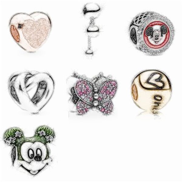 fahmi 925 sterling silver butterfly powder string rose matte gorgeous heart-shaped fashion charm beads wholesale, Black
fahmi 925 sterling silver butterfly powder string rose matte gorgeous heart-shaped fashion charm beads wholesale, Black