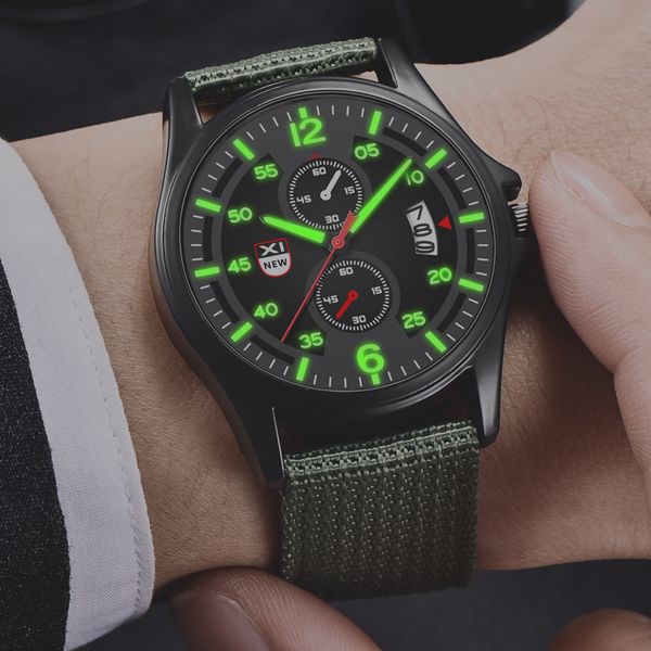 reloj hombre 2019 sell watch men nylon waterproof date quartz army watches quartz wristwatches brand relogio, Slivery;brown
reloj hombre 2019 sell watch men nylon waterproof date quartz army watches quartz wristwatches brand relogio, Slivery;brown
