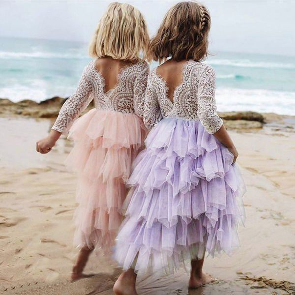 girls backless lace dress long sleeves christening gowns layers tulle cake wedding party princess tutu dresses girls clothes
girls backless lace dress long sleeves christening gowns layers tulle cake wedding party princess tutu dresses girls clothes