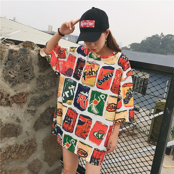 Februaryfrost Summer Women Short Sleeve T Shirt Casual Printing O-Neck T-shirts Loose Harajuku Streetwear Tee Tops Oversize Tshirt
Februaryfrost Summer Women Short Sleeve T Shirt Casual Printing O-Neck T-shirts Loose Harajuku Streetwear Tee Tops Oversize Tshirt