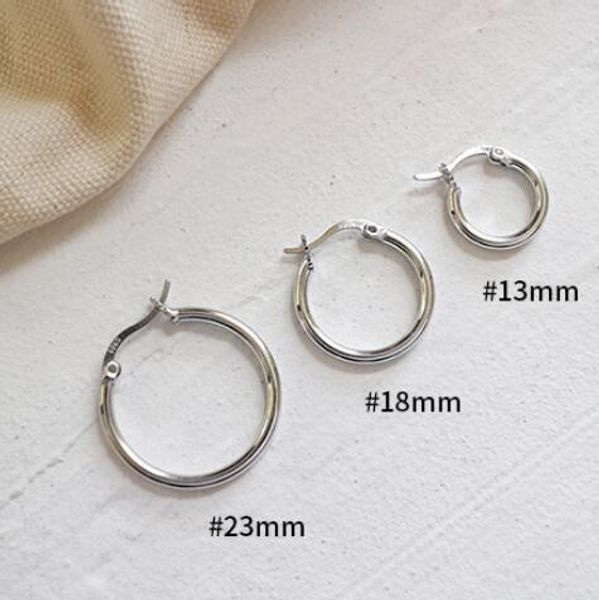 thin 2mm 1pair authentic 925 sterling silver heavy open lucky round hoop huggie earrings fine jewelry 13mm 18mm 23mm e8, Golden;silver
thin 2mm 1pair authentic 925 sterling silver heavy open lucky round hoop huggie earrings fine jewelry 13mm 18mm 23mm e8, Golden;silver