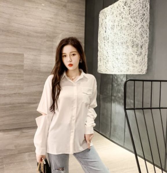 skishop white blouses for women loose spring/fall 2020 new hollowed-out korean sunscreen plate polyester fiber
skishop white blouses for women loose spring/fall 2020 new hollowed-out korean sunscreen plate polyester fiber