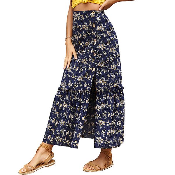 skirt women mid-length summer bohemian beach skirt waist split exposed thigh bag hip slim blue, Black
skirt women mid-length summer bohemian beach skirt waist split exposed thigh bag hip slim blue, Black