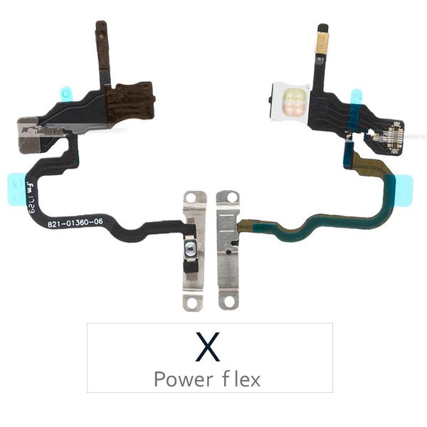 new power flex cable for iphone x 10 on off switch volume control with metal bracket assembly
new power flex cable for iphone x 10 on off switch volume control with metal bracket assembly