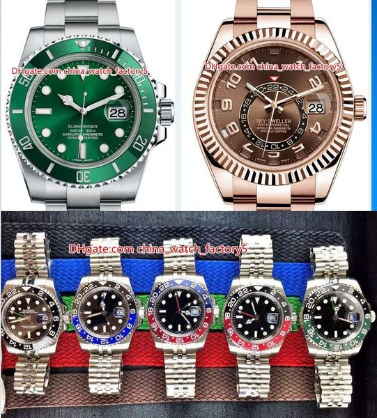 18 style elling watch 40mm sub 11610 gmt 126710 42mm sky 326934 44mm sea 116660 asia 2813 mechanical automatic mens watches, Slivery;brown
18 style elling watch 40mm sub 11610 gmt 126710 42mm sky 326934 44mm sea 116660 asia 2813 mechanical automatic mens watches, Slivery;brown