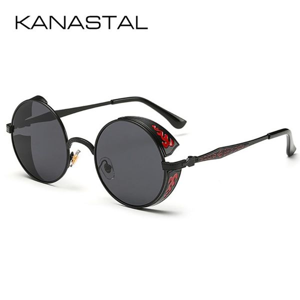 round classic steampunk mirror sunglasses vintage round sung lasses men women metal eyeglasses brand gafas de sol uv400, White;black
round classic steampunk mirror sunglasses vintage round sung lasses men women metal eyeglasses brand gafas de sol uv400, White;black