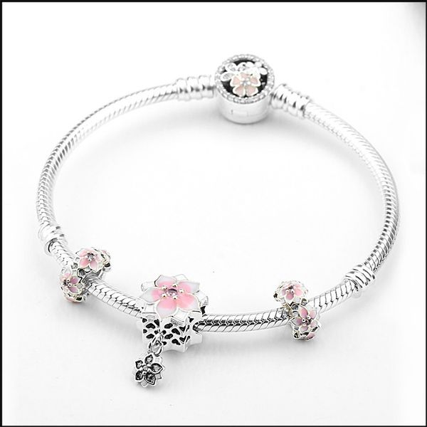 authentic 925 sterling silver pan bracelet poetic blooms clasp snake chain bracelet bangle fit women bead charm diy jewelry, Black
authentic 925 sterling silver pan bracelet poetic blooms clasp snake chain bracelet bangle fit women bead charm diy jewelry, Black