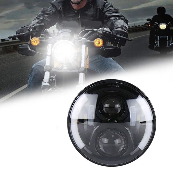 1pcs 12v 7 inch led headlights for motorcycle headlights double curved round headlight
1pcs 12v 7 inch led headlights for motorcycle headlights double curved round headlight