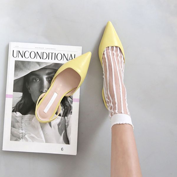 summer baotou flat-soled shoes with 100 flat heels and empty sandals for women shallow-mouthed with point flat-soled fairy shoes, Black
summer baotou flat-soled shoes with 100 flat heels and empty sandals for women shallow-mouthed with point flat-soled fairy shoes, Black