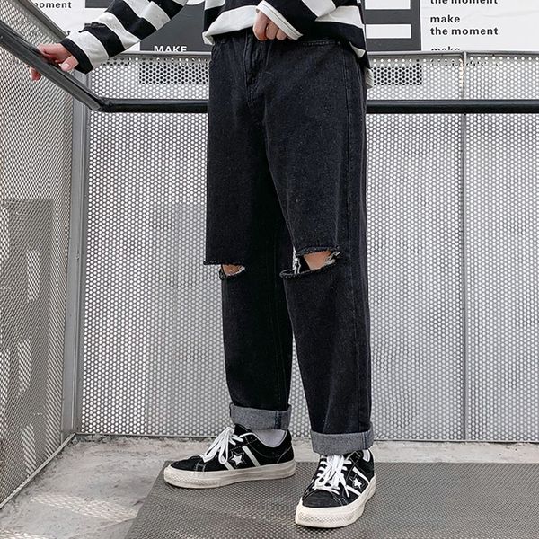 break hole jean pants mens -5xl big sizes fashion youth man hip hop streetwear denim trousers hombre casual harem jeans, Blue
break hole jean pants mens -5xl big sizes fashion youth man hip hop streetwear denim trousers hombre casual harem jeans, Blue
