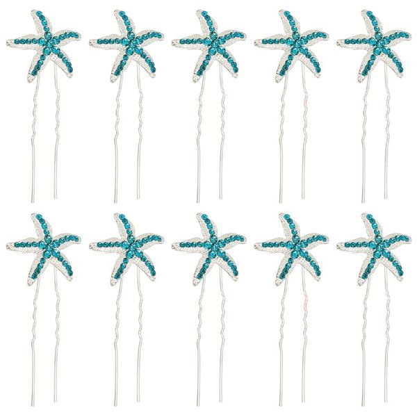 10pcs iron hair stick findings with rhinestones starfish for women fashion jewelry 74.5~75mm, Golden;white
10pcs iron hair stick findings with rhinestones starfish for women fashion jewelry 74.5~75mm, Golden;white