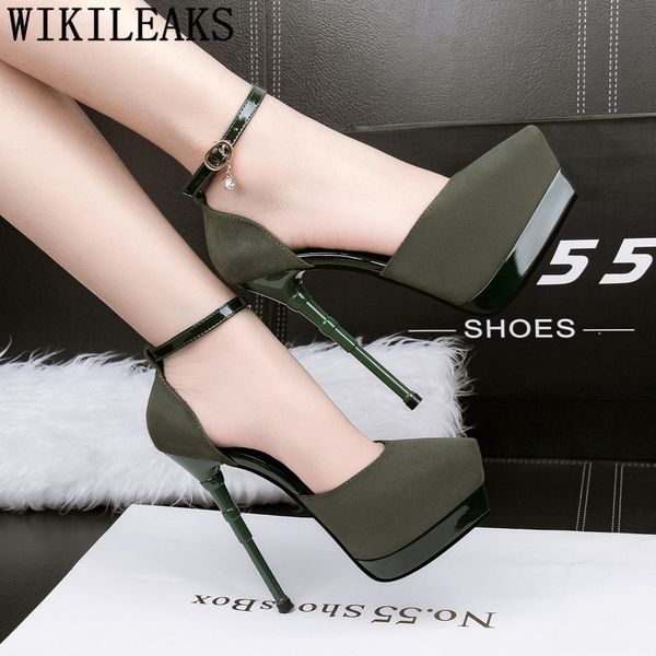 platform heels high mary jane shoes for women designer heels evening shoes extreme sandals women pumps buty, Black
platform heels high mary jane shoes for women designer heels evening shoes extreme sandals women pumps buty, Black