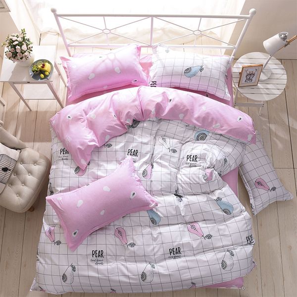 

fruit 3d digital printed bedding set duvet cover design bedclothes home textiles bed sheet pillowcases cover set 2/3/4pcs be1348