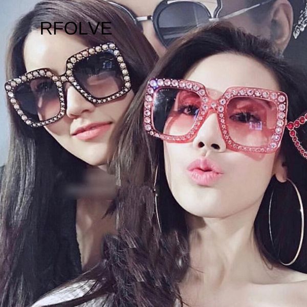rfolve sunglasses women brand square vintage sun glasses oversized eyewear frame clout goggles uv shades r8523, White;black
rfolve sunglasses women brand square vintage sun glasses oversized eyewear frame clout goggles uv shades r8523, White;black