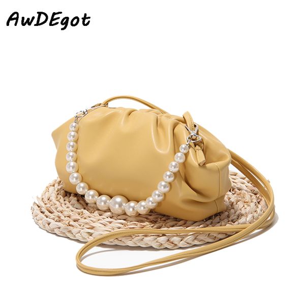 22cm small hand pouch bag for women 2020 summer color clutch bag soft dumpling bags with pearl decoration long strap cloudy bags
22cm small hand pouch bag for women 2020 summer color clutch bag soft dumpling bags with pearl decoration long strap cloudy bags