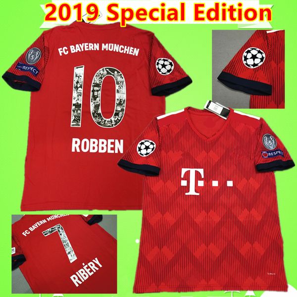 7 ribery 10 robben 2019 special commemorative edition bayern munich soccer jersey 2020 football shirt camiseta munchen maillot 19 20 retro, Black;yellow
7 ribery 10 robben 2019 special commemorative edition bayern munich soccer jersey 2020 football shirt camiseta munchen maillot 19 20 retro, Black;yellow