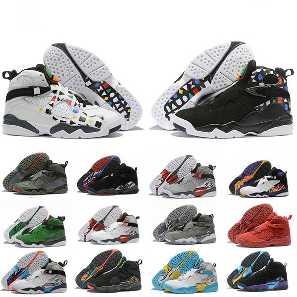 new style men basketball shoes 8 8s valentines day aqua south beach chrome reflective bugs bunny raid playoff mens trainer sports sneakers, White;red
new style men basketball shoes 8 8s valentines day aqua south beach chrome reflective bugs bunny raid playoff mens trainer sports sneakers, White;red