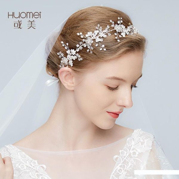 d2145 npason bride headwear flower full dress wedding dress accessories korean hair decorate marry eternal life floriation, Golden;white
d2145 npason bride headwear flower full dress wedding dress accessories korean hair decorate marry eternal life floriation, Golden;white