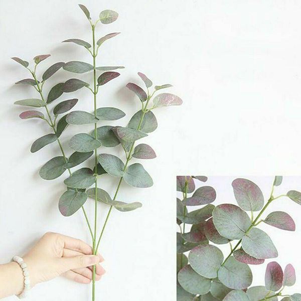 1pcs 68cm artificial red green fake leaf eucalyptus leaves home garden living room bedroom decoration fake plants
1pcs 68cm artificial red green fake leaf eucalyptus leaves home garden living room bedroom decoration fake plants