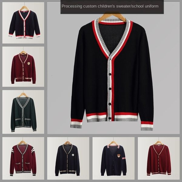 children primary school uniform kindergarten suit cotton sweater children school cardigan knitted cardigan for men, Blue
children primary school uniform kindergarten suit cotton sweater children school cardigan knitted cardigan for men, Blue