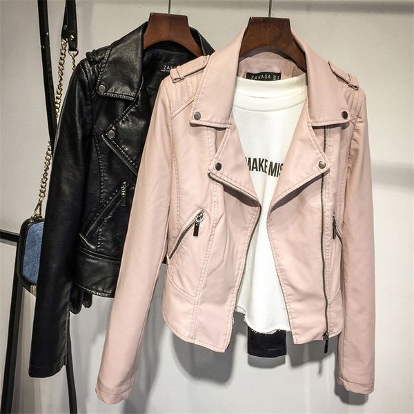 gowyimmes women slim biker motorcycle short coat fake leather jacket soft zipper girl leather jaquetas women's clothing pd099, Black
gowyimmes women slim biker motorcycle short coat fake leather jacket soft zipper girl leather jaquetas women's clothing pd099, Black